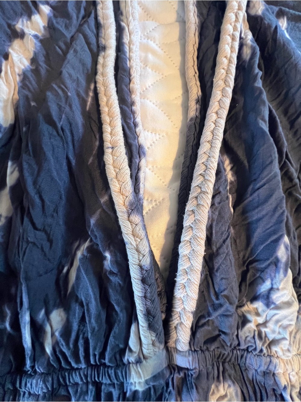 Raviya Tie-Dye V-Neck Women’s Beach Cover Up Dress - Picture 2 of 10